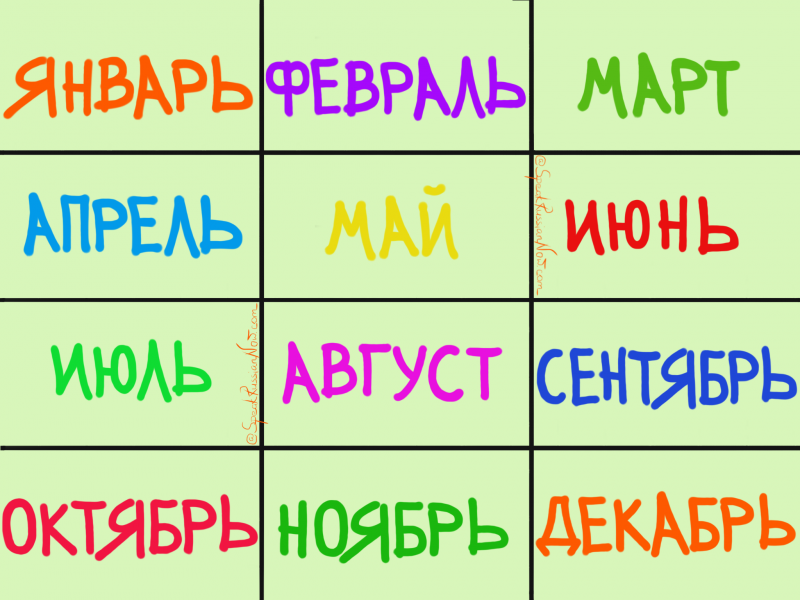 Назови любой месяц. Все названия месяцев. Год и месяцы. Название месяцев года. 12 Месяцев названия.